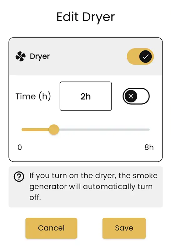 Dryer – mutual exclusion message