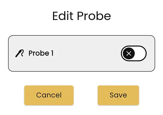 Probe 2 – probe enabled
