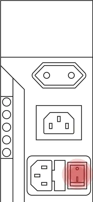 Panel sterowania - przycisk