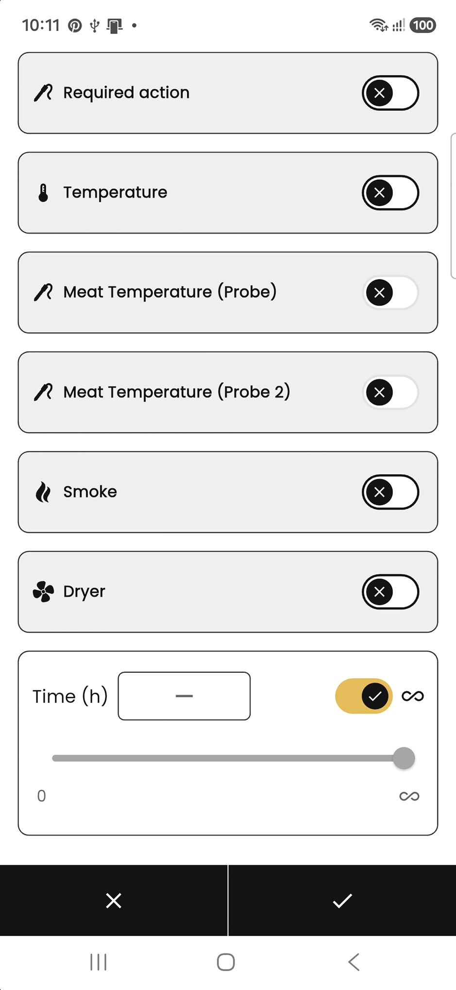 Editing a program step — part 2