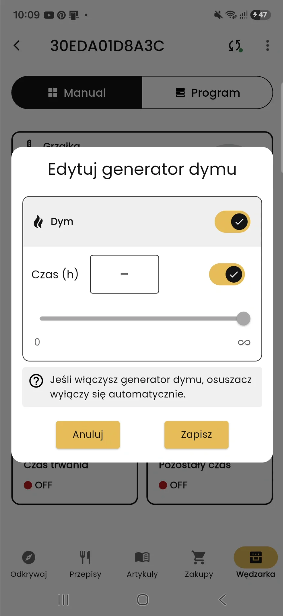 Generator dymu