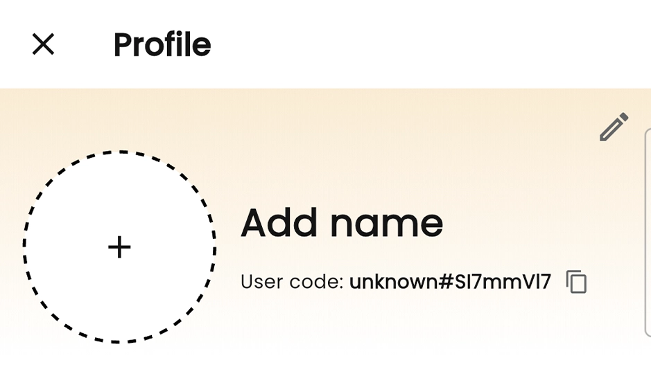 User code in the BORCOOK profile